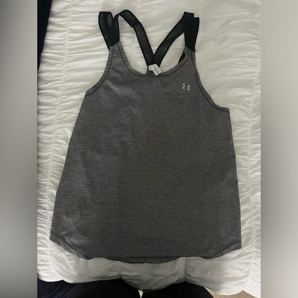 Gray Athletic Tank
